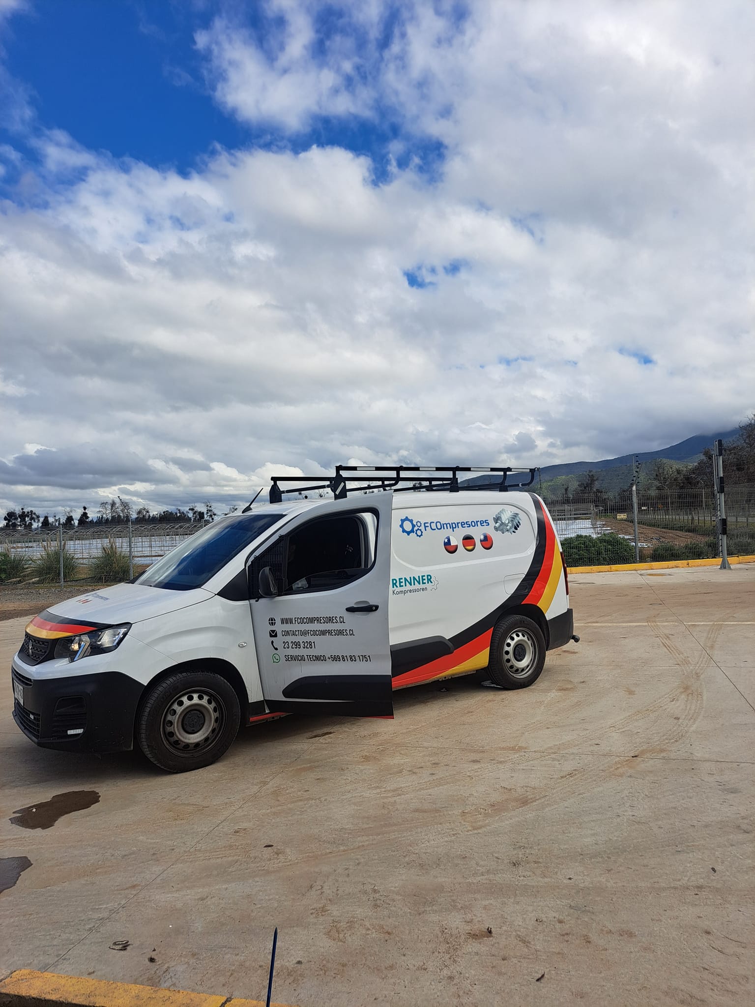 Furgón de servicio técnico FCOmpresores