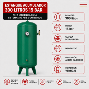 15 bar acumulador